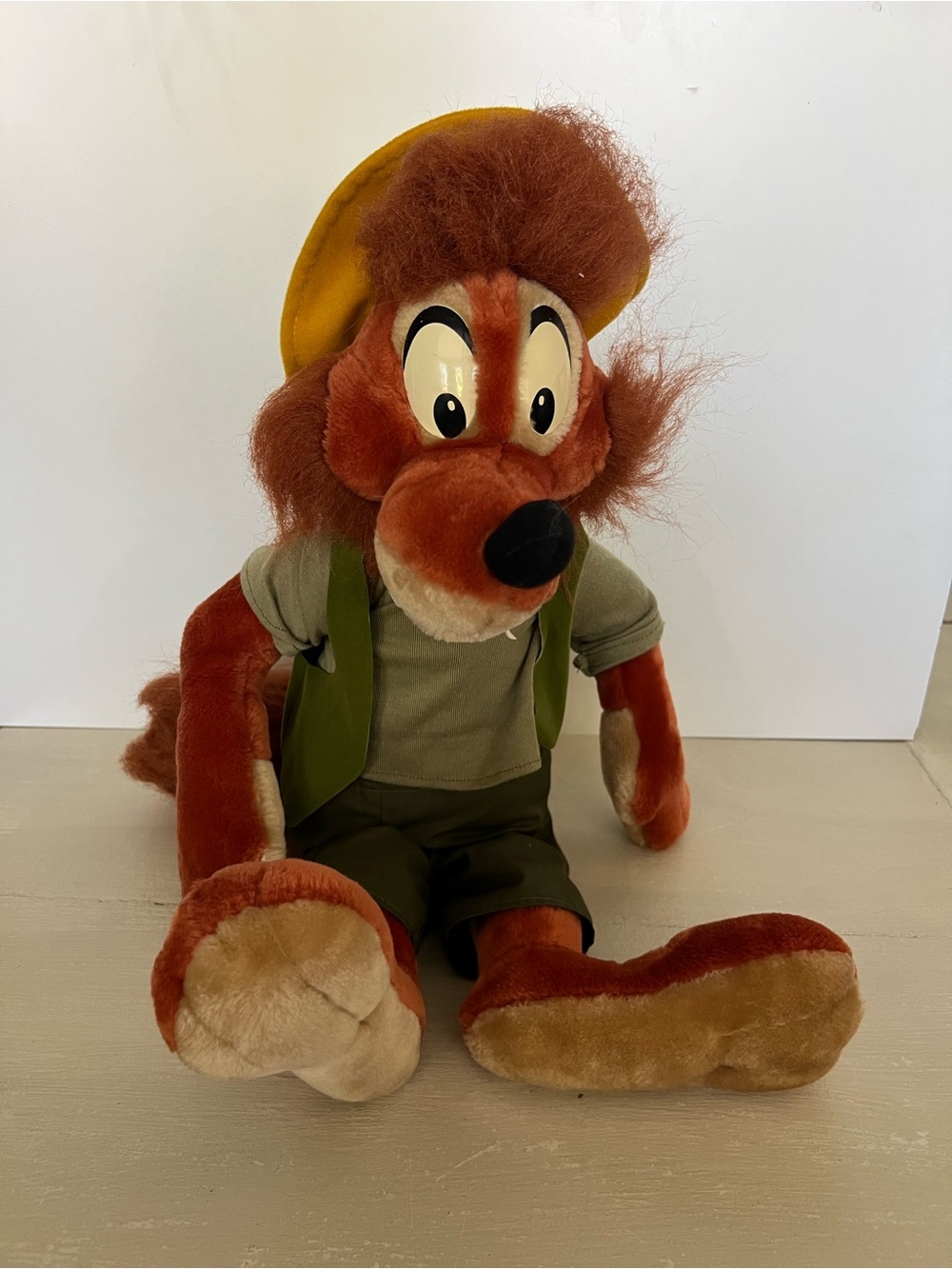 Vintage Disney Br’er Fox Plush 24” Splash Mountain Large Disney Parks